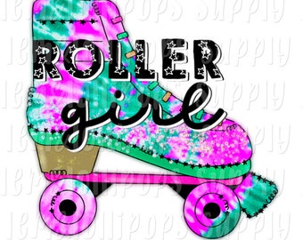 Damen Kurzarm Girlie T-Shirt Roller Skating-Piktogramm Rollschuhe skates 