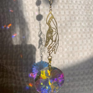 Window Suncatcher/Space Suncatcher/Hanging Crystal Prism/ Crystal suncatcher/ Rainbow makers/ Prisms/ Wall hanging/ Window catcher/ Boho