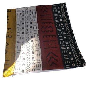 Mudcloth Throw Pillow Cover: Handmade Cotton, 20x20 16x16 16x16