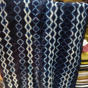 Authentic  Bogolan Mudcloth Fashion, Upholstery Different Colors Size 170cm x 110cm or  67inx43in