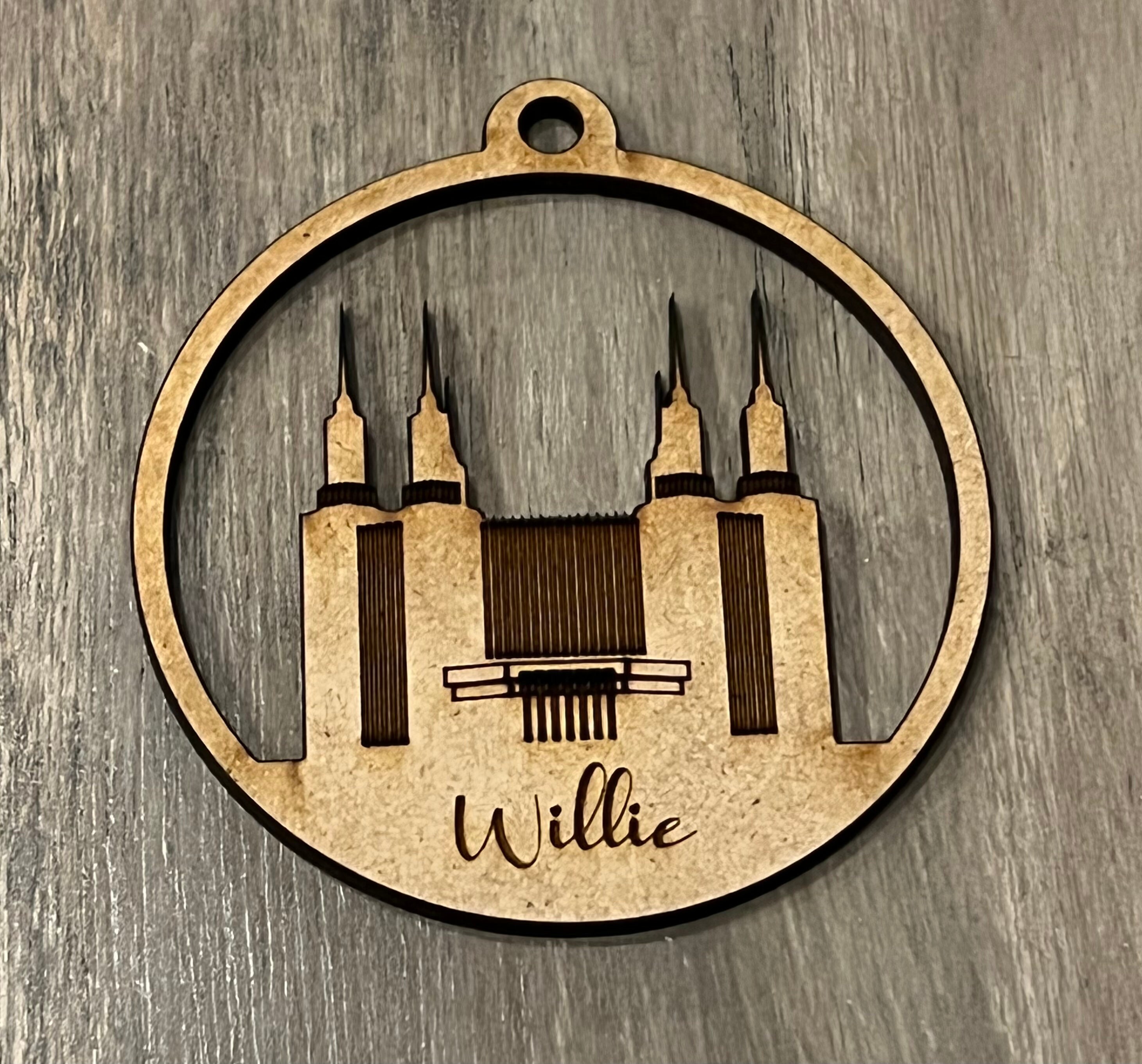 Personalized LDS Temple Ornaments - Etsy