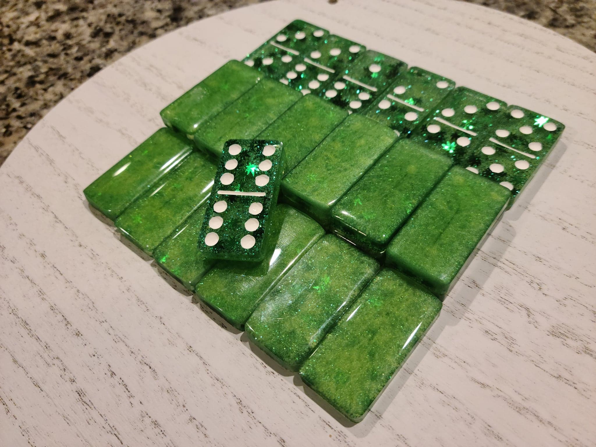 Resin Dominos Set Epoxy Dominos Set 420 Etsy