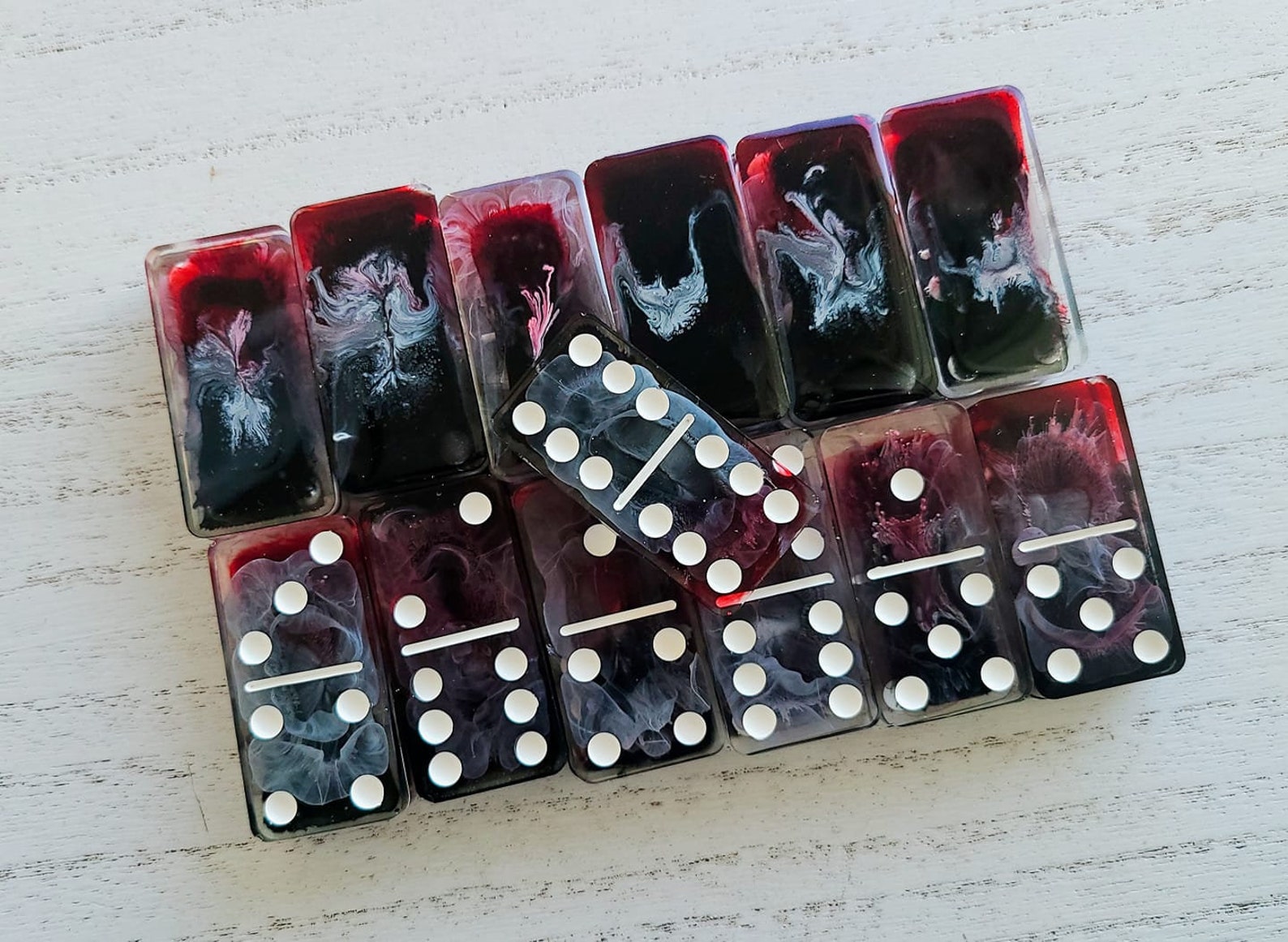 Resin Dominos Set Epoxy Dominos Set Etsy