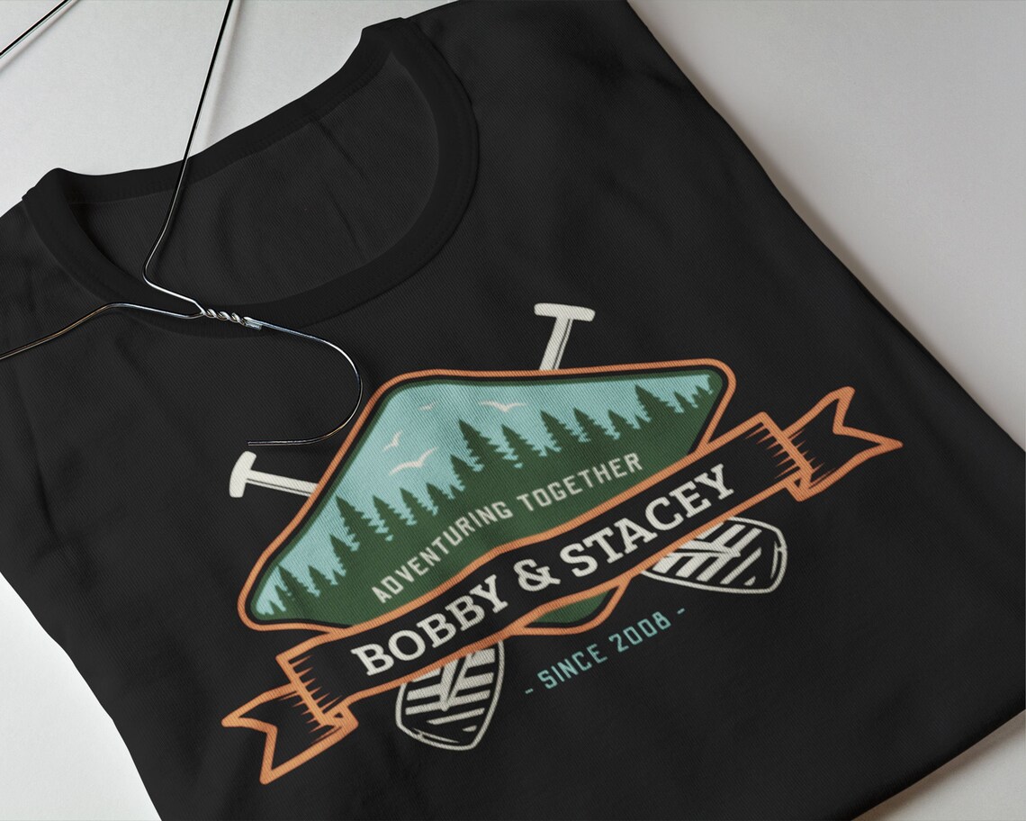 Personalized Custom Active Outdoor Life Black Unisex Tee Etsy