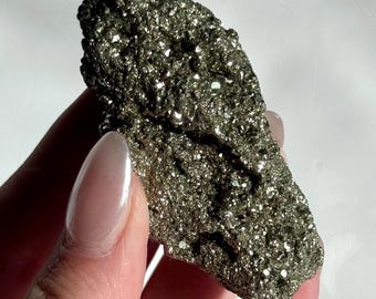 Beautiful Raw Pyrite Cluster from Peru | Peruvian Pyrite 0.074kg