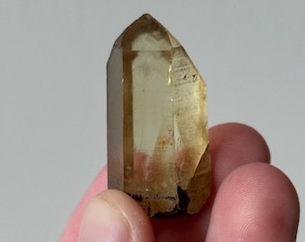 Gorgeous Raw Citrine Point from Brazil | Mini Natural Citrine Point