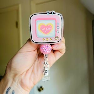 EKG Monitor Badge Reel