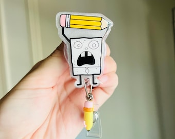 Doodle Bob Badge Holder