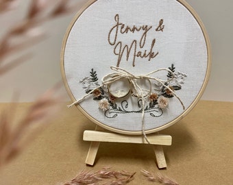 Embroidery File 3D Flower Wreath 10x10 & 13x18