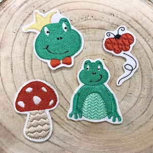 Embroidery File Minis Set Frog Puschen 10x10 (5 x 5 cm)