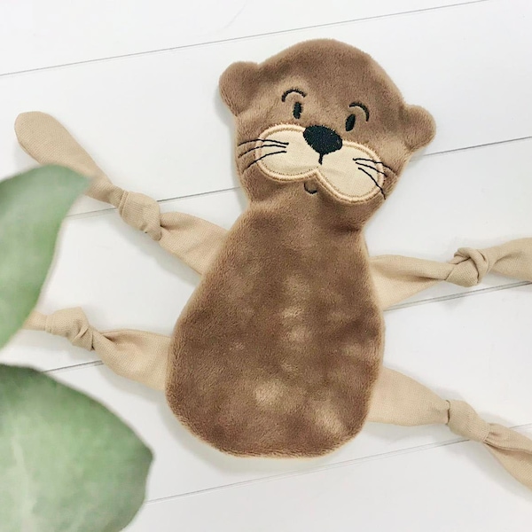 Embroidery file set ITH Otter 3 sizes from 13 x 18 cm