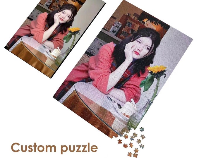 Custom photo puzzle 1000 pieces, Personalized Photo Puzzle / Custom Photo Jigsaw from your own picture