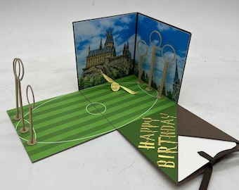 Explosion box for Harry Potter fans as an original voucher or money packaging
