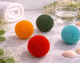 3D printed hedgehog ball – sensory ball – spiky fidget toy – massage stress ball – skill ball