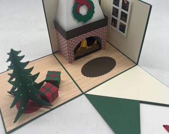 Caja explosiva Navidad, embalaje de vales original, embalaje de dinero personalizado