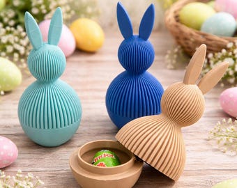 Mini Easter bunny with secret compartment – Easter gift, Easter decoration, small token of appreciation