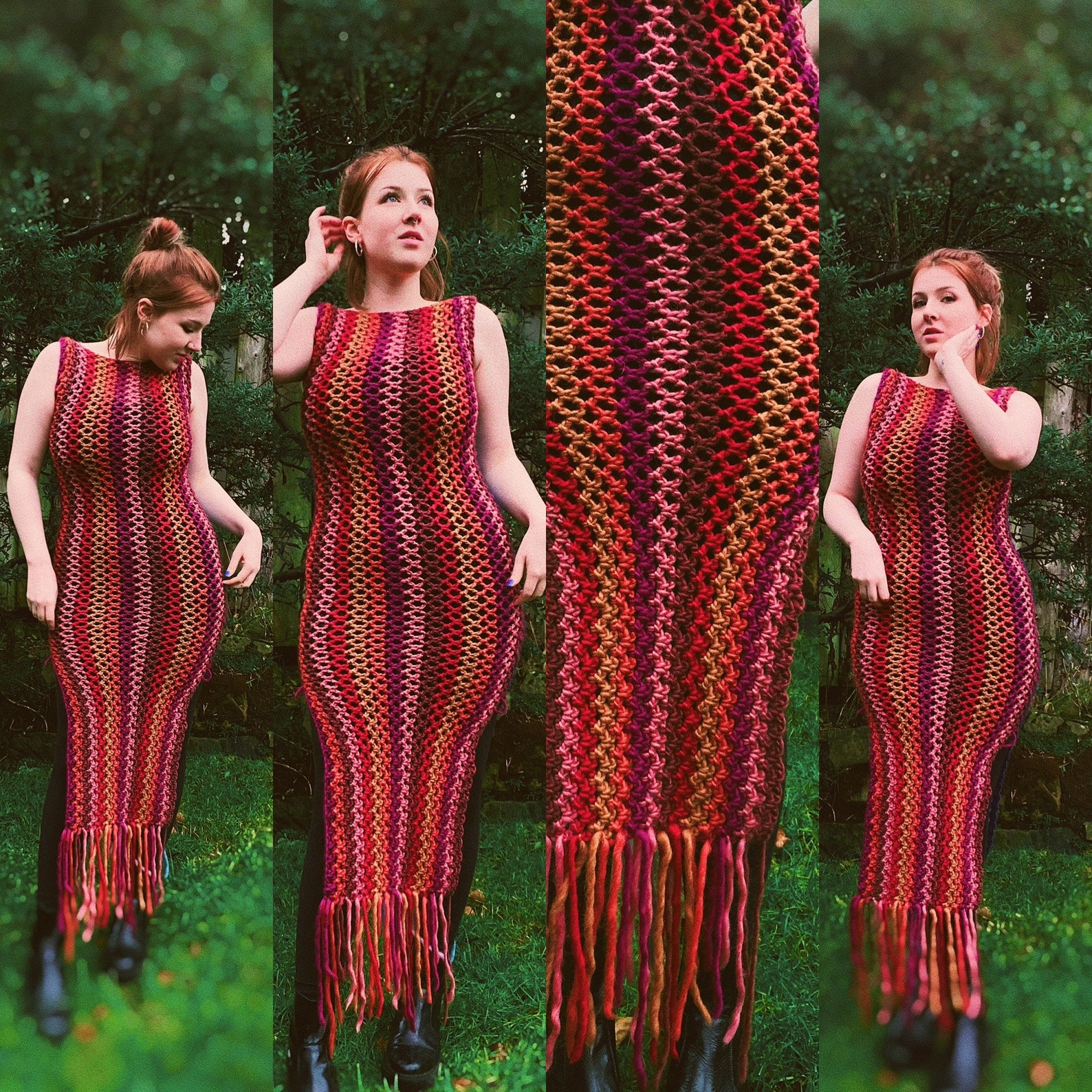 Hot Mesh Dress Crochet Pattern PDF - Etsy