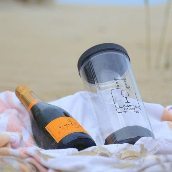 Wine Glass Travel Case Etsy