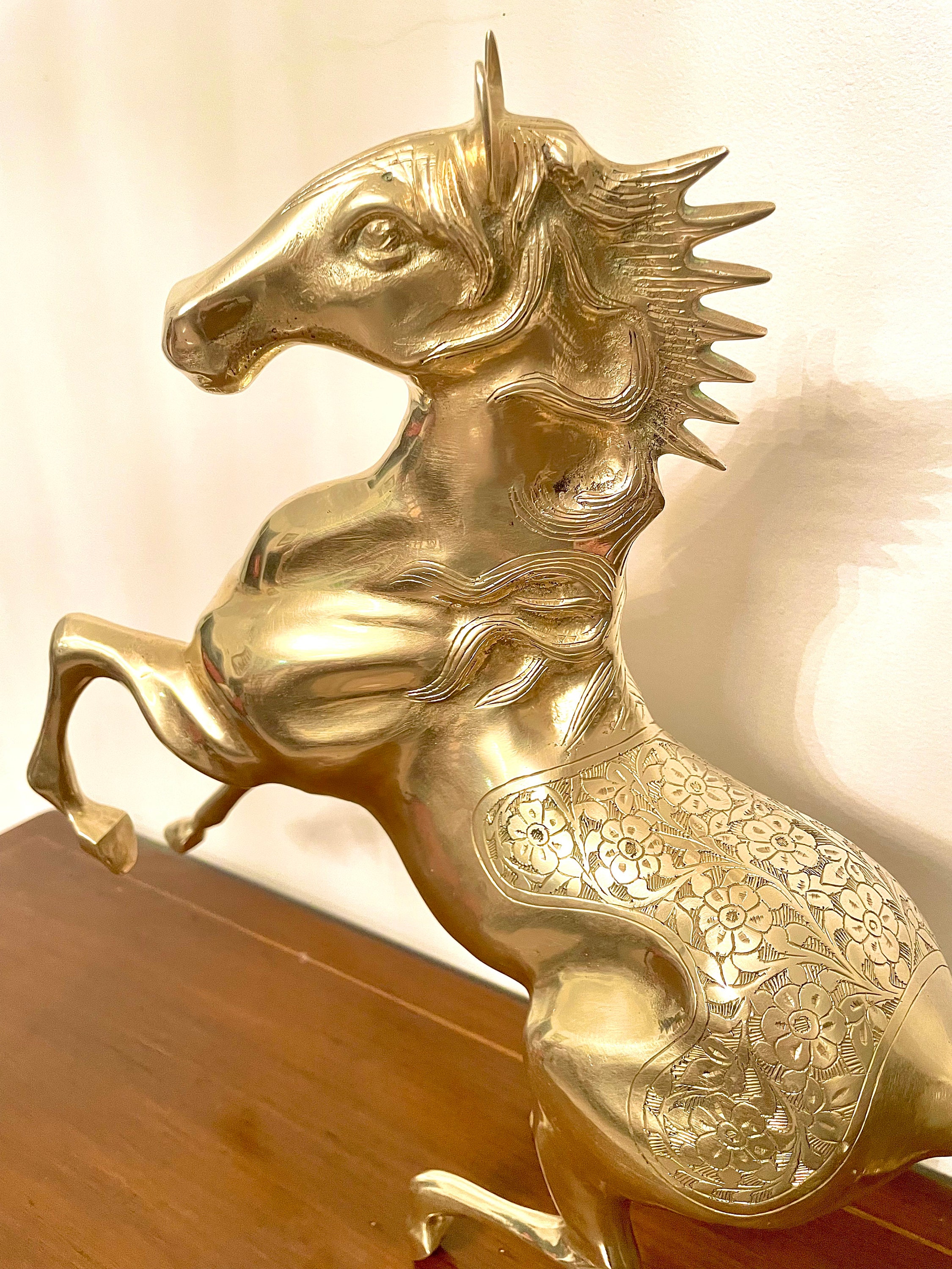 Brass Horse Completely Handmade Etsy