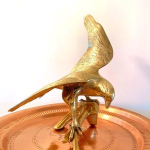 15 Inch Brass Bird | Eagle | Hawk | Completely Handmade | 100% Brass