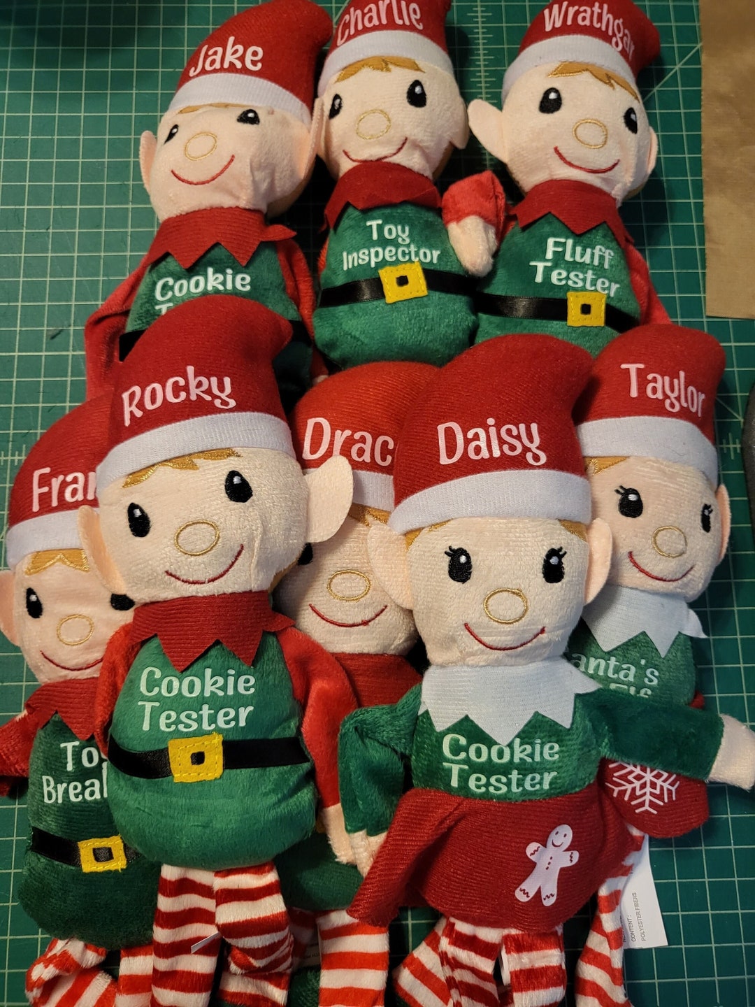Personalized Christmas Dog Toy / Dog Stocking Stuffer Toy With Name