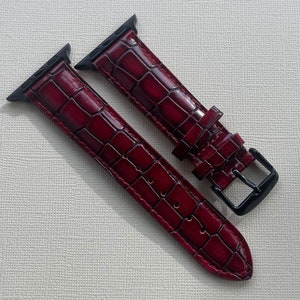 Apple Watch Band Genuine Leather Apple Watch Band iWatch Band Apple Watch Strap 42mm 45 49 44 38 Apple Watch wrist strap Apple Watch Ultra