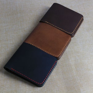 Valentines Personalised Leather Wallet Handmade Father's Day Perfect Gift Anniversary for Him/ Husband/ Boyfriend / Groomsmen/ Teacher/ Son.