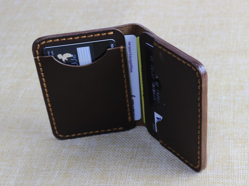 Personalised Card Holder Slim Custom Cardholder Wallet for Men