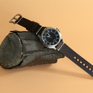 Watch Strap leather Watch Band 20mm quick release watch strap 22mm replacement watch band Womans, Personalised Gift for Men/Husband/Him