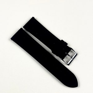 Watch Band Suede leather Watch Strap 18mm Replacement Watch Band Quick Release watch strap 20mm Black Watch Band 22mm for Men & Women Gift