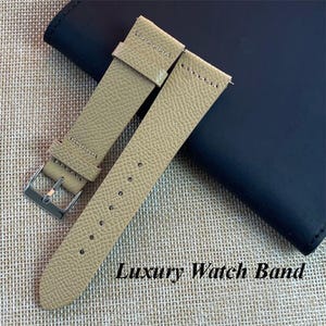 Leather Watch Strap 20mm Replacement Watch Band 22mm Quick Release watch Strap Wristwatch Band Personalised Watch Strap for Men Women Gift