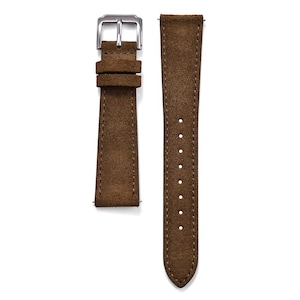 Leather Watch Band Suede Watch Strap 18mm quick release watch strap 20mm replacement watch band 22mm for Men & Women Gift for Him/Her