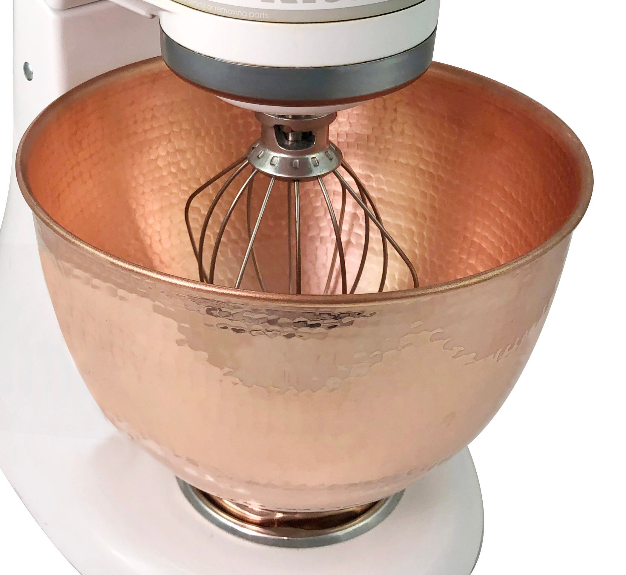 KitchenAid has released a new stand mixer with a hammered copper bowl