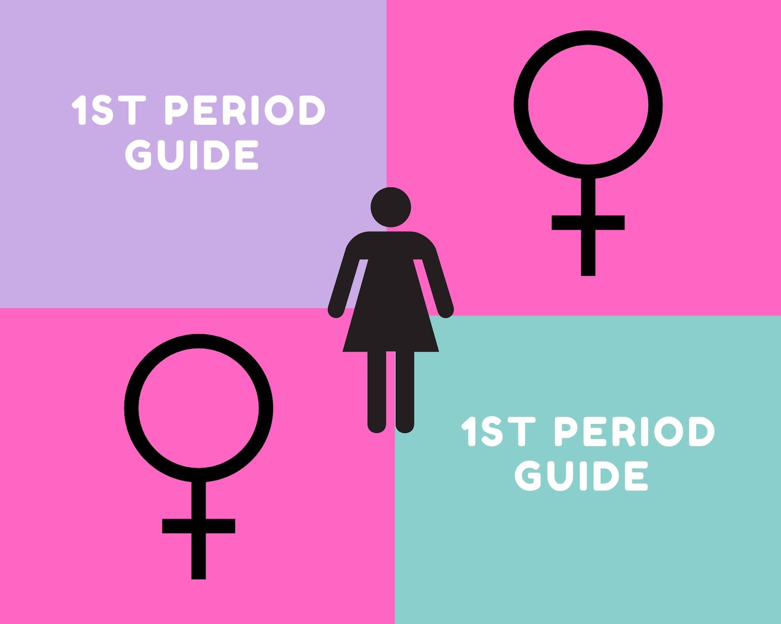 1st period guide First period kit First period gift Etsy