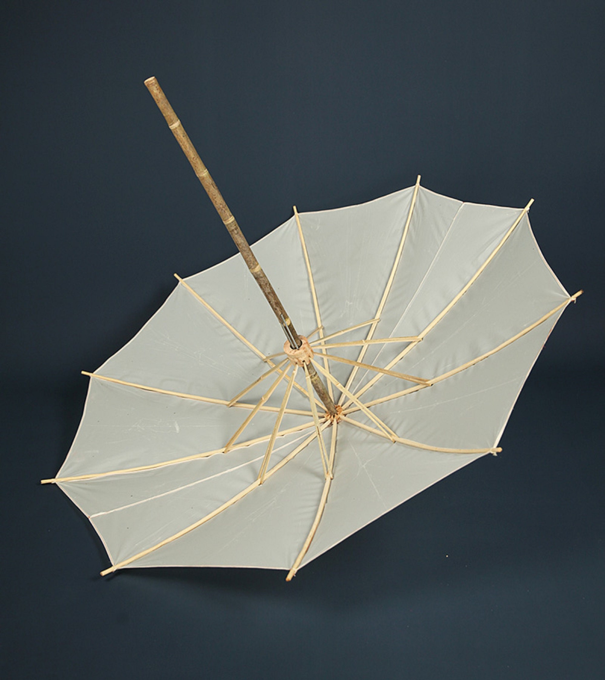 Original retro handmade umbrella natural bamboo umbrella Etsy