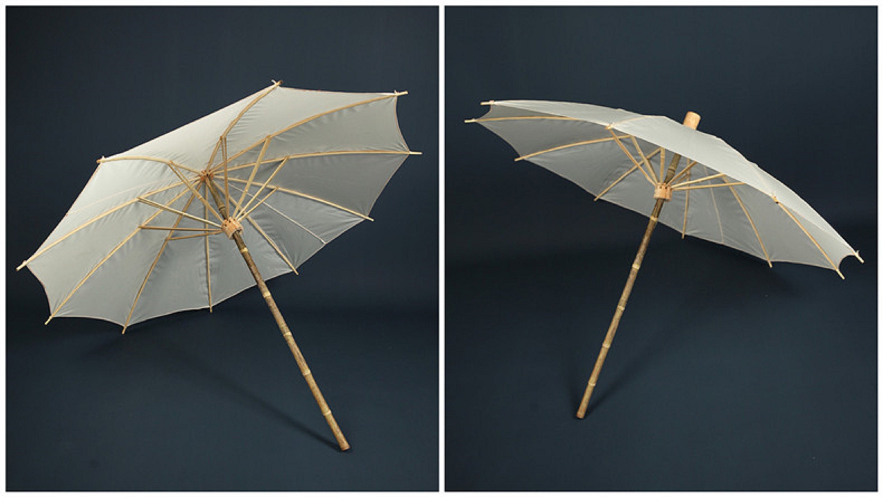 Original retro handmade umbrella natural bamboo umbrella Etsy