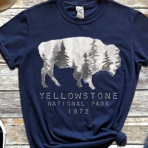 National Park Shirt, Vintage Shirt, Retro Shirt, Camp Shirt, Hiker Shirt, RV Shirt, Camping Shirt, Travel Shirt, Yellowstone, Dutton Ranch