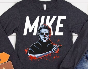 Michael Myers, Mike Halloween Parody Shirt, Halloween Shirt, Horror Halloween Shirt, Nike Halloween Parody Shirt, Halloween Movie Shirt
