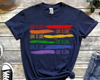El amor es camisa de amor, el amor es camisa de amor mujeres, el amor es camisa de amor hombres, el amor es camisa de amor plus tamaño, el amor es camisa de amor, camisa arco iris retro