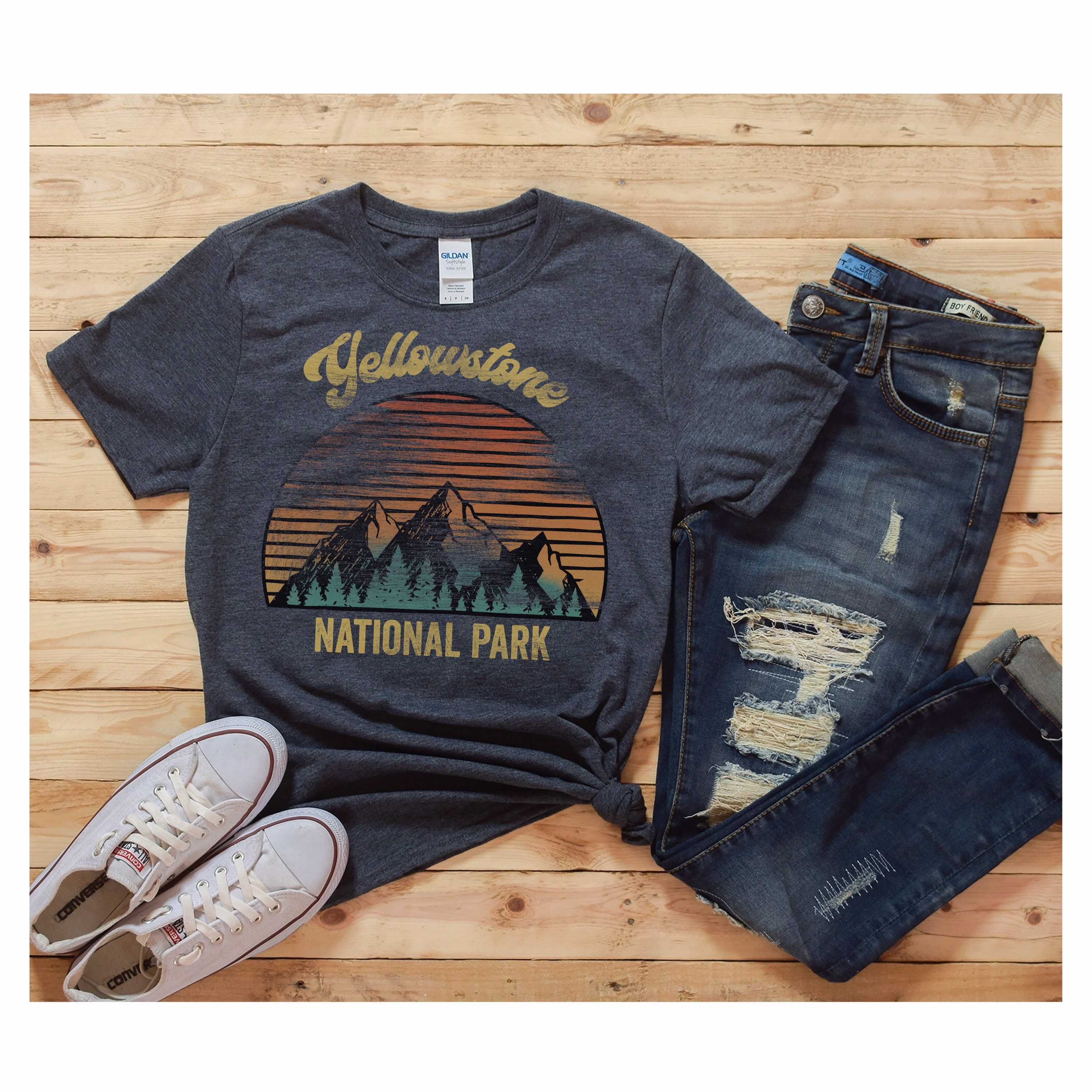 etsy yellowstone shirts