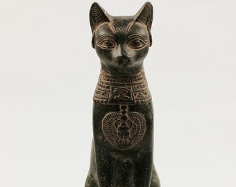 Replica Bastet Goddess - Ancient Cat- Egyptian Bastet for sale - home decor cat - Egyptian Statue