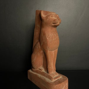 Handmade Bastet Goddess - Cat goddess - Egyptian Bastet for sale - home decor - Pharaonic Bastet
