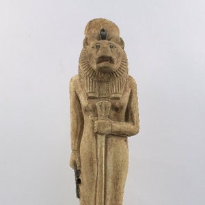 Egyptian lion Goddess Sekhmet statue for sale . image 1