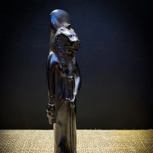 Goddess Sekhmet statue, Lion Sekhmet Figurine, Egyptian Goddess sculpture