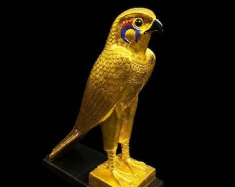 Replica God Horus - Egyptian Horus - Handmade statue - Falcon god of the sky - God Horus - handmade antique