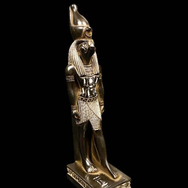 Egyptian God Horus - Handmade antique - Falcon God - God Horus - handmade replica - handmade decor