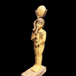 Handmade khonsu, Khensu The God of Moon & Time - handmade decor - handmade replica
