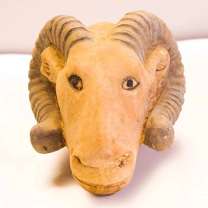 Fantastic Head of God of source of the Nile KHNUM - Egyptian Khanum - God Khnum - made with Egyptian soul.