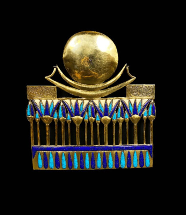 Replica King Tutankhamun Collar Magnificent piece Made by Egyptian hands image 2