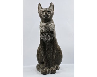 Large Bastet goddess statue for home decor Bastet statue for sale - Egyptian cat goddess